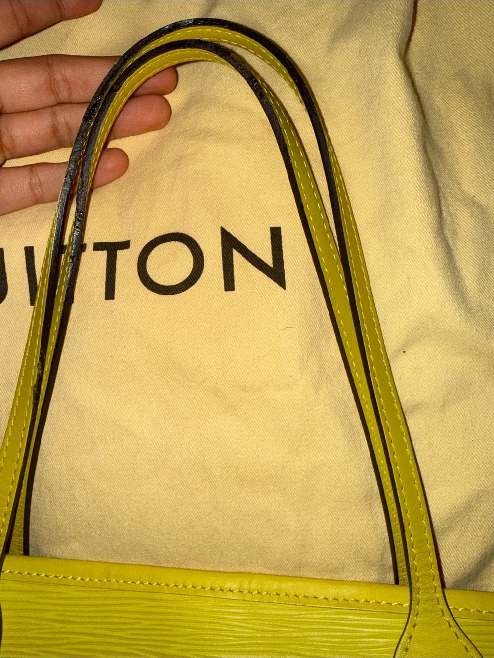 Louis Vuitton Neverful MM limited edition Pistache